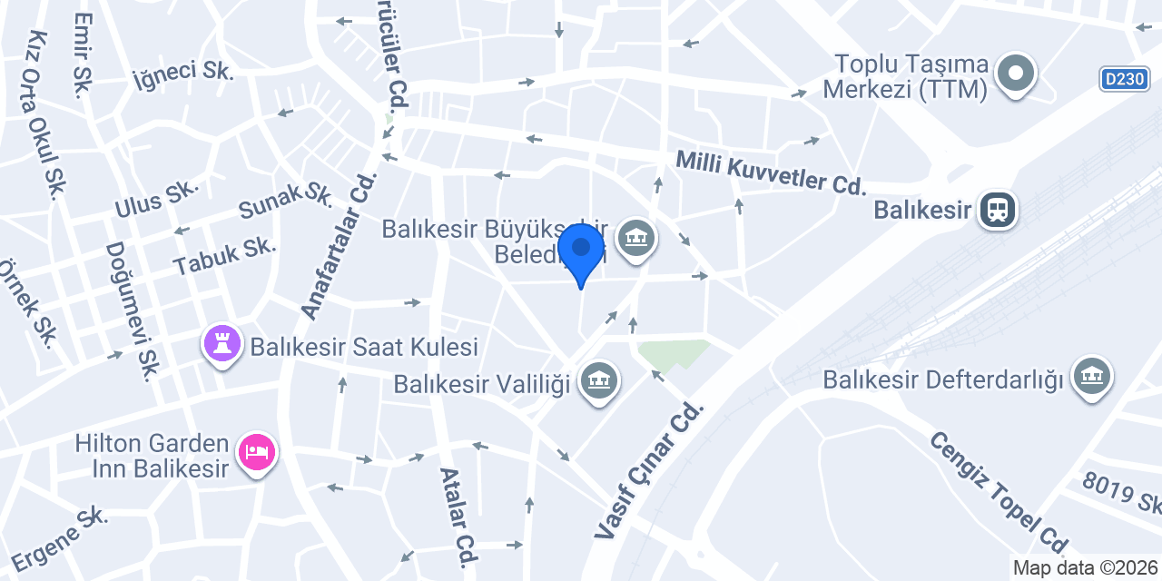 Murat Kumru Sac Tasarim konumu