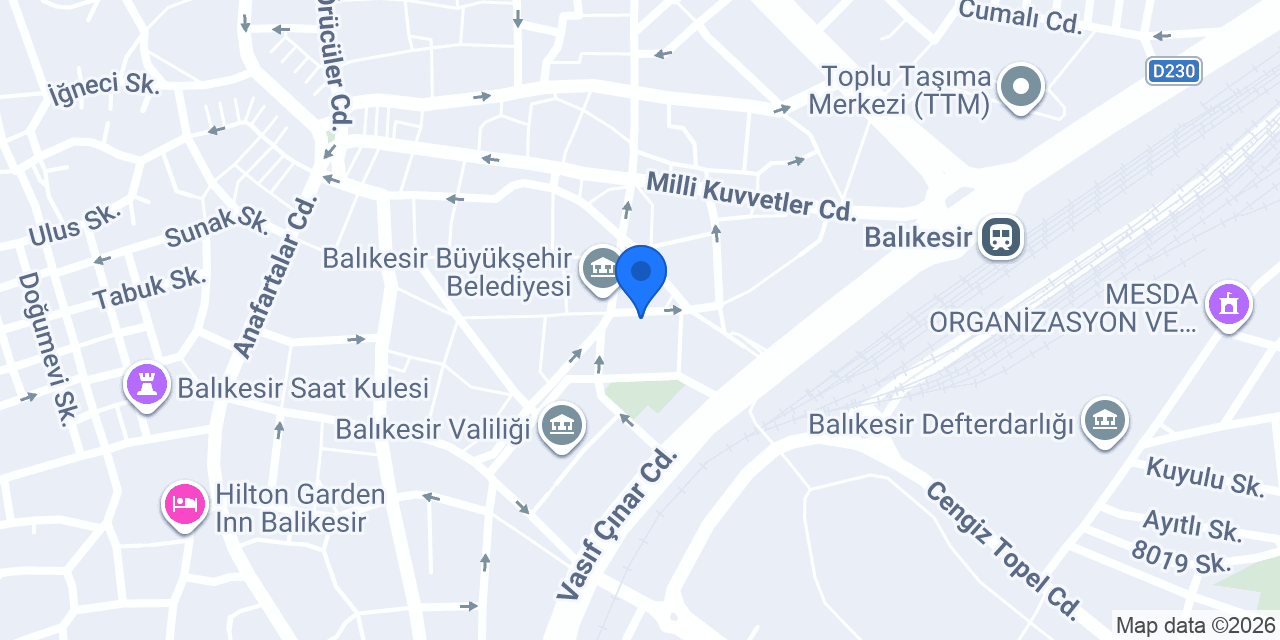Küez İnşaat konumu