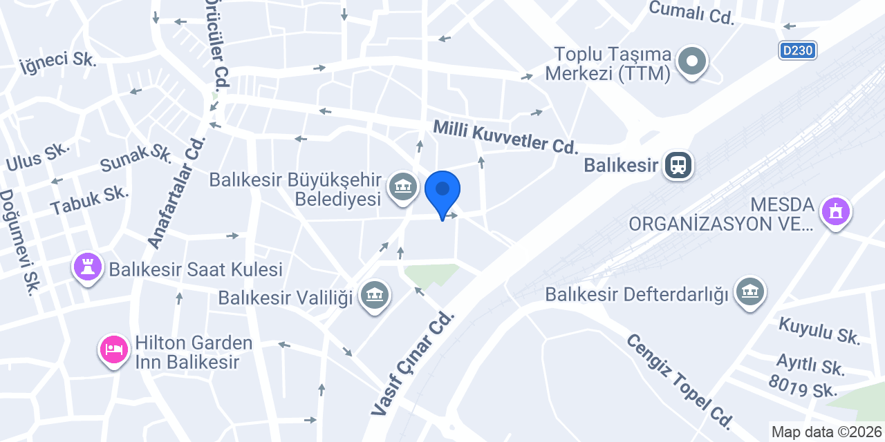 YolgidenGrup Mimarlık konumu