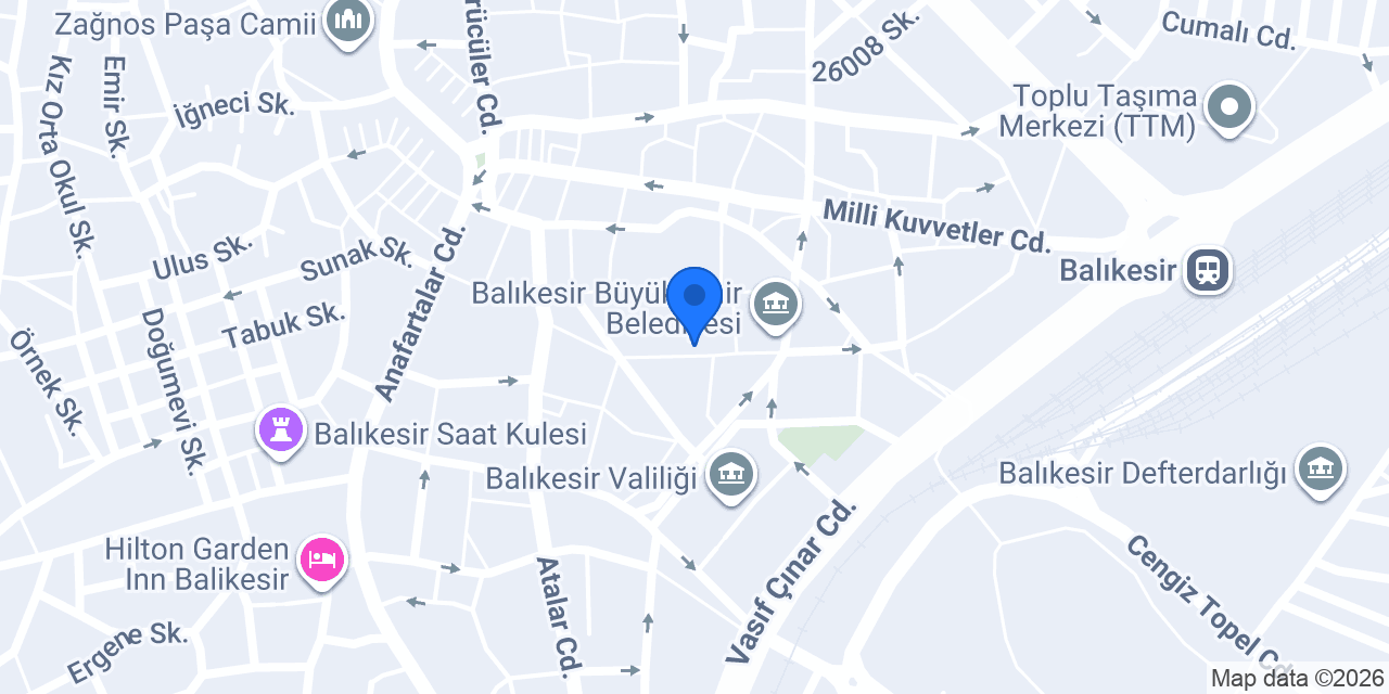 Balıkesir Köfte konumu
