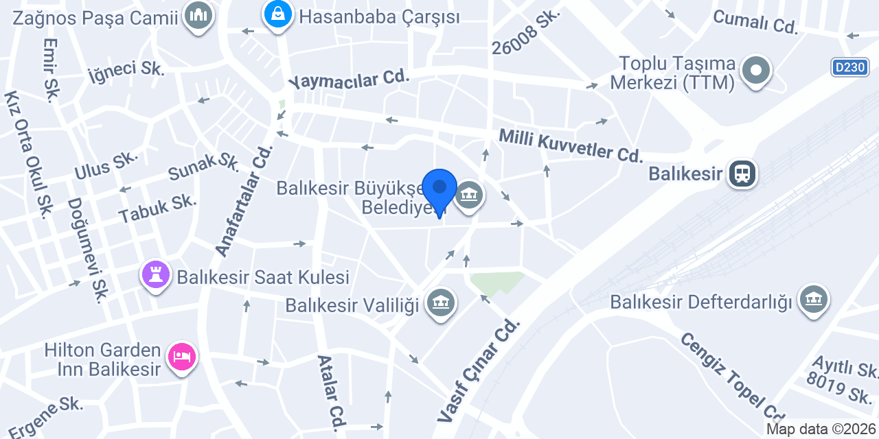 Avukat Cangül Demirci konumu