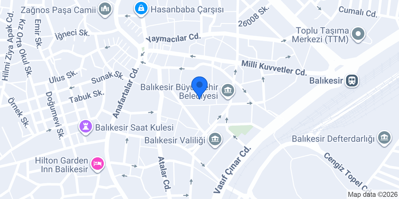 Özçağdaş Ofset Aycan Davetiye konumu