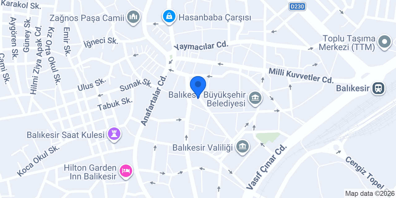 Vahdet Kaşe-Plaket konumu