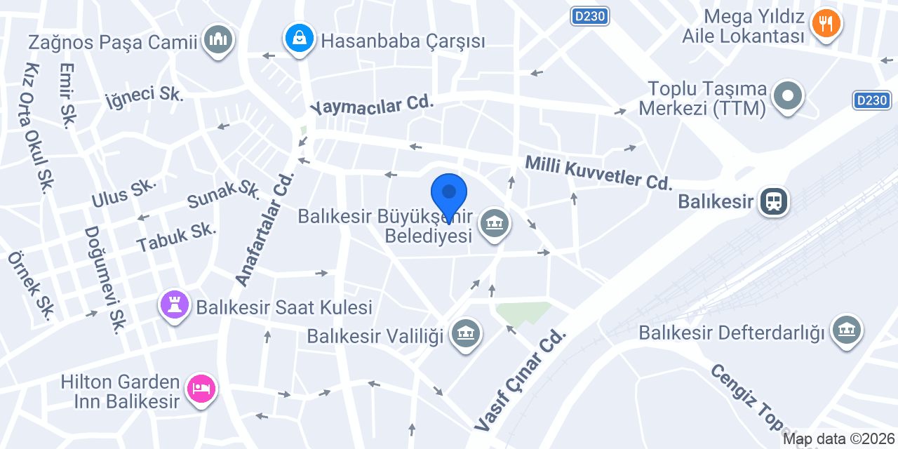 MY FRİED CHİCKEN BALIKESİR KARESİ konumu