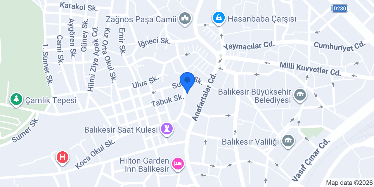 AKKOYUN HUKUK BÜROSU konumu