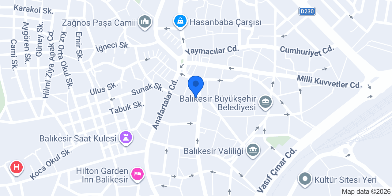 AKKA TEKNOLOJİ konumu