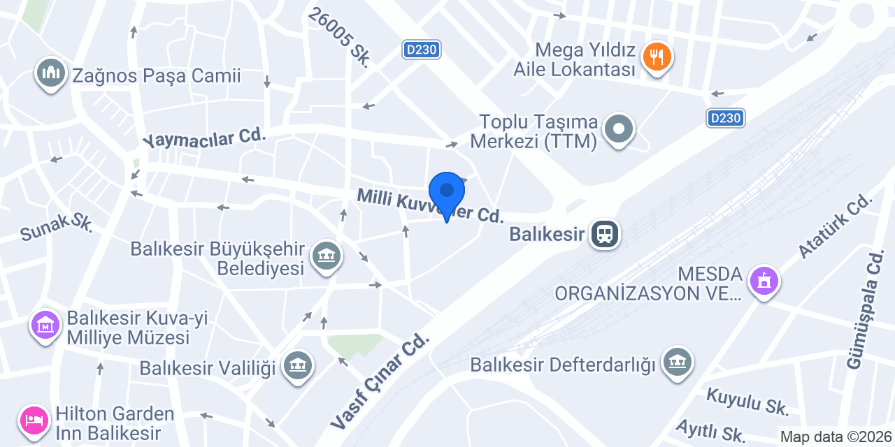PEGEM AKADEMİ BALIKESİR konumu