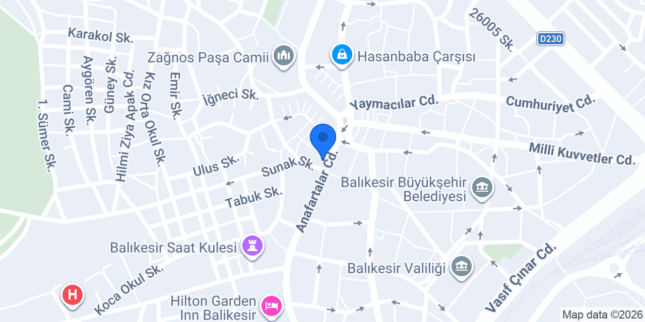 Tekofiscert - Kalite Danışmanlık Hizmetleri konumu