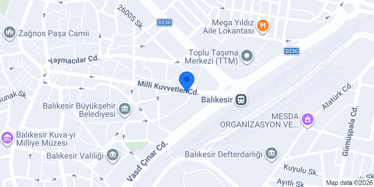 Kuaför Erkan ÖZDER konumu