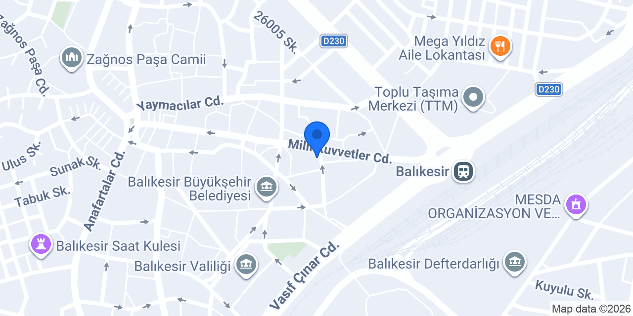 Mesut Çiçekçilik konumu