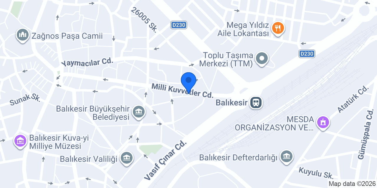 Ekleristan Balıkesir konumu