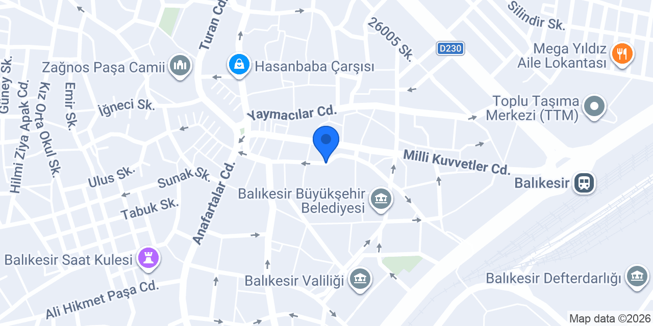 Uçak Taksi konumu