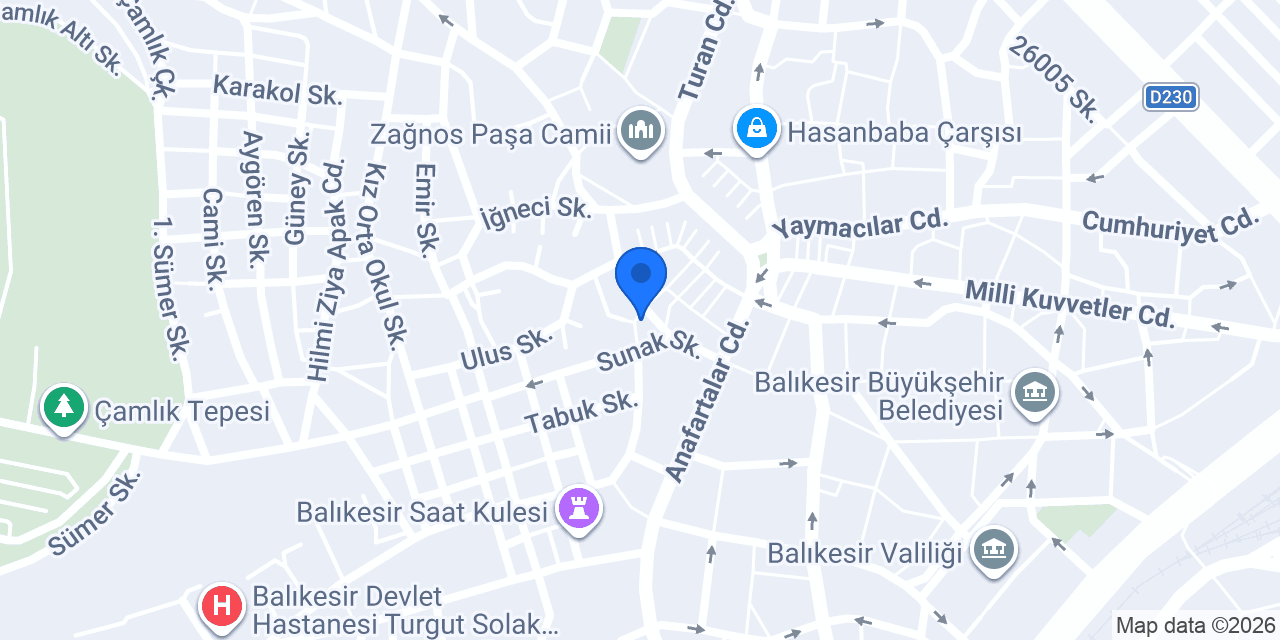 Karizma Erkek Kuaförü konumu