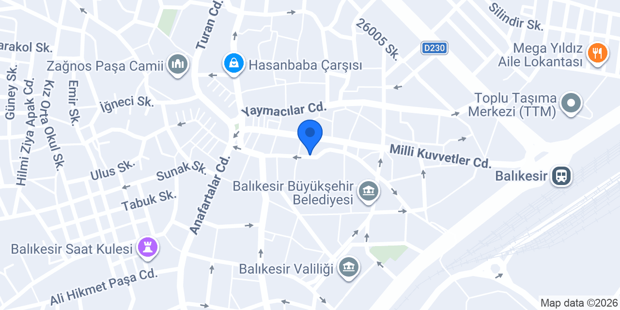 Avukat Meltem Yaren Şahin konumu