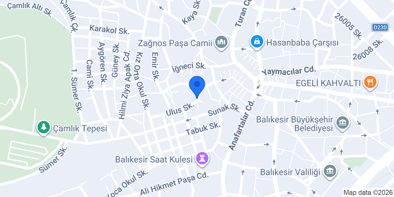 İnciraltı Cafe konumu