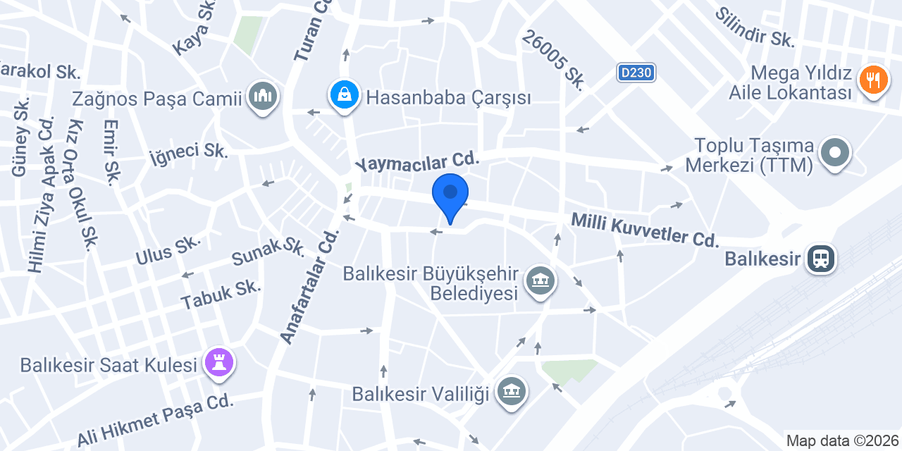AYKUL MİMARLIK konumu