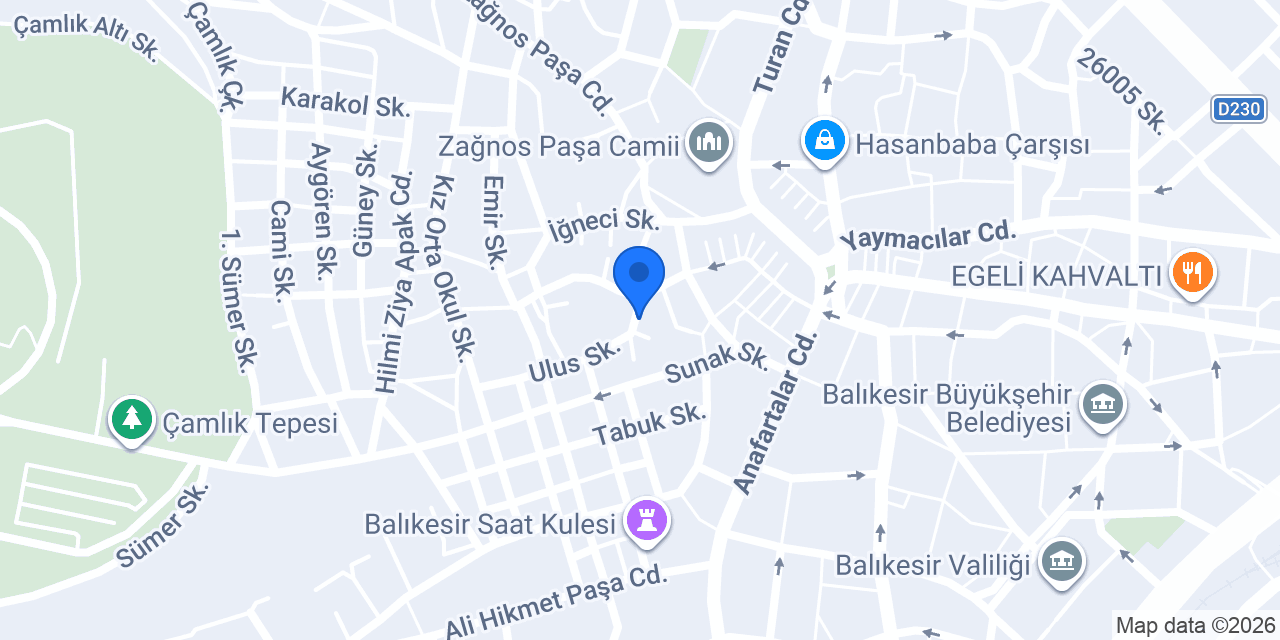 Taş Konak Cafe konumu
