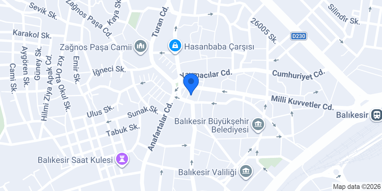 Gimtaş Mühendislik konumu