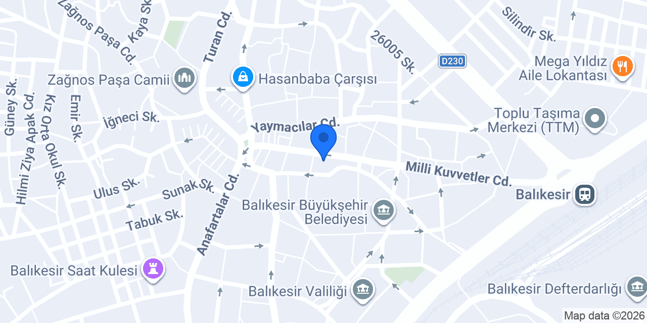 Ebru Akbulut MakeUp Studio konumu