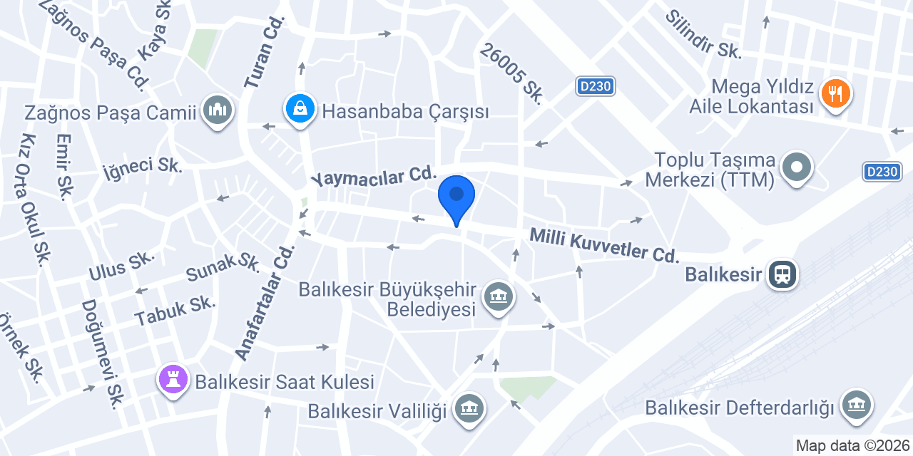 Hotel Marmara konumu
