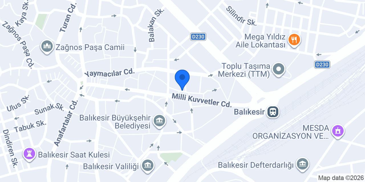 Deniz Restoran konumu