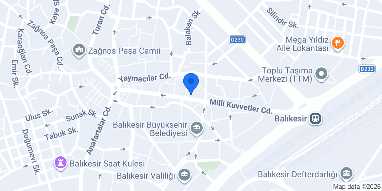 Lila Masaj Salonu konumu