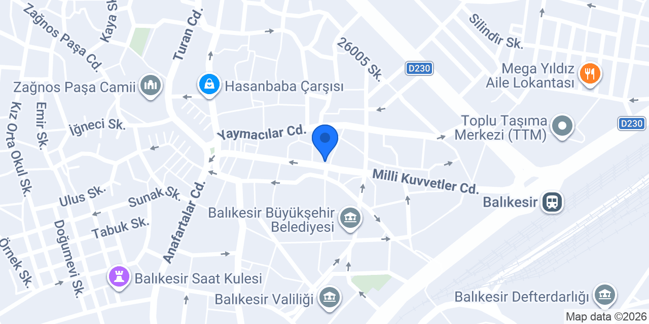 Hotel Yilmaz konumu