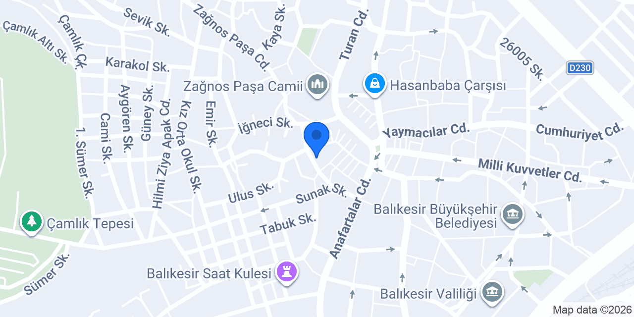 HTA MÜHENDİSLİK ENERJİ LTD. ŞTİ. konumu