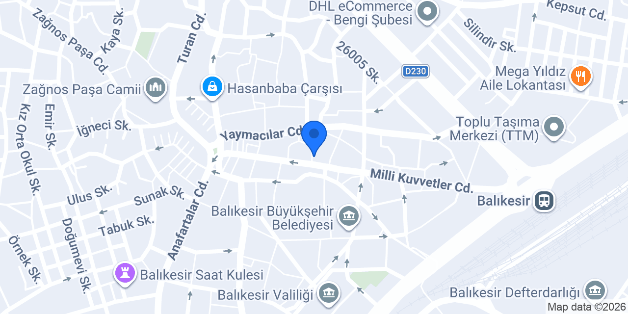 İPEK OTEL konumu