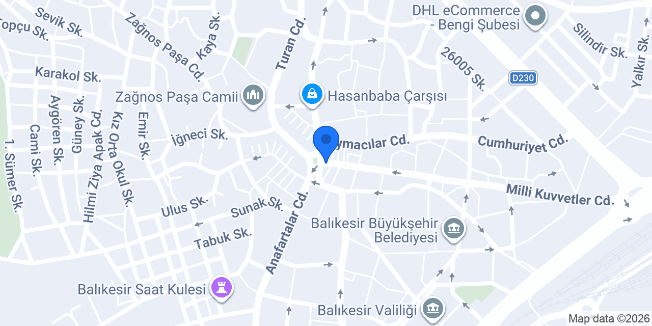 Asl Turizm konumu