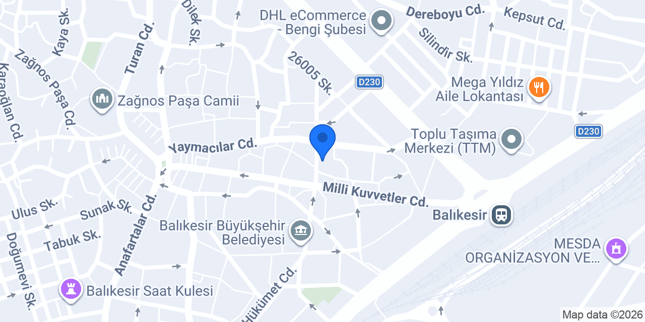 Meşhur Lahmacun Salonu konumu