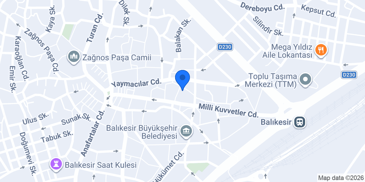 Güney Aile Lokantası konumu