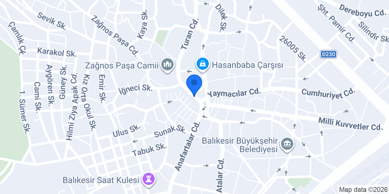 Star Ekmek Unlu Mamülleri konumu