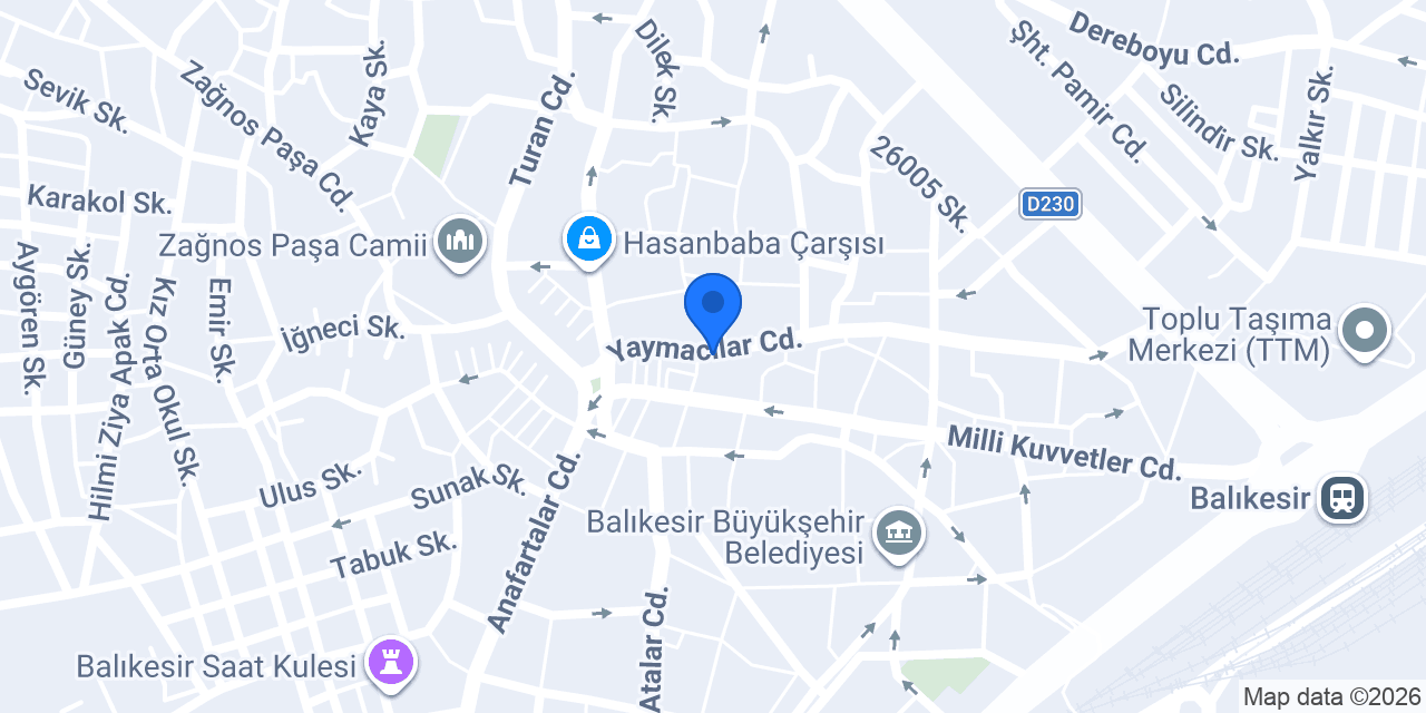 Erdoğan Kuyumculuk konumu