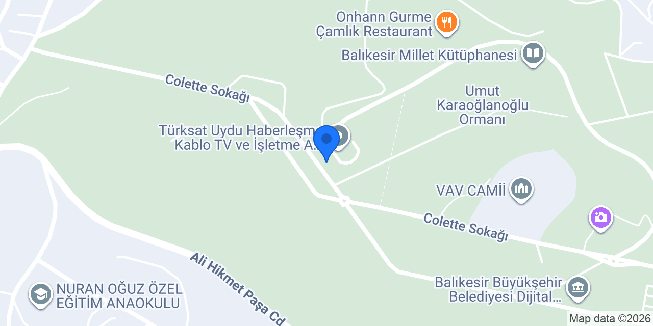 Ekos Mobility Şarj İstasyonu konumu
