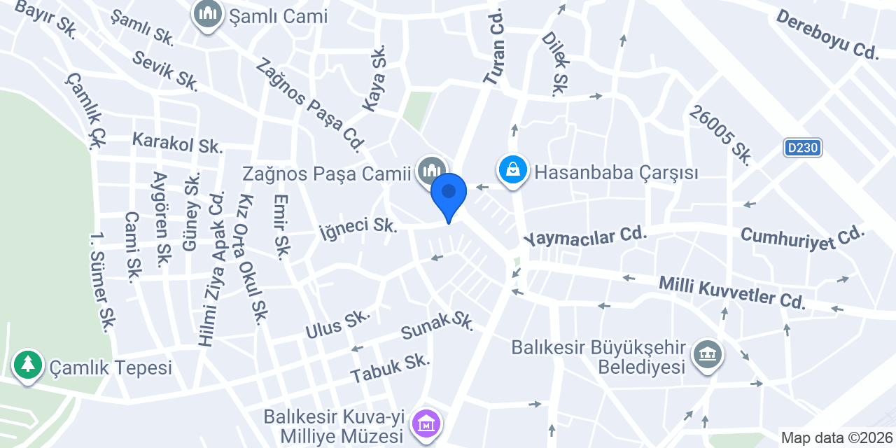 Sabır Turizm konumu