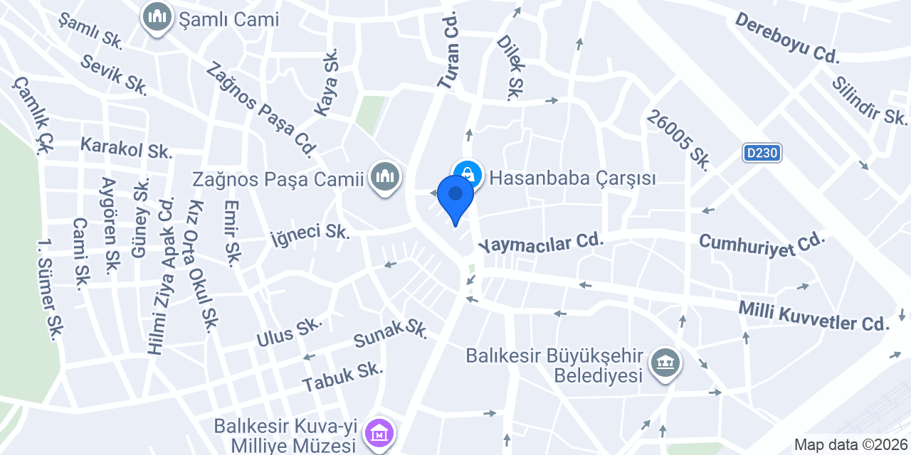 Ariş Pırlanta Balıkesir konumu