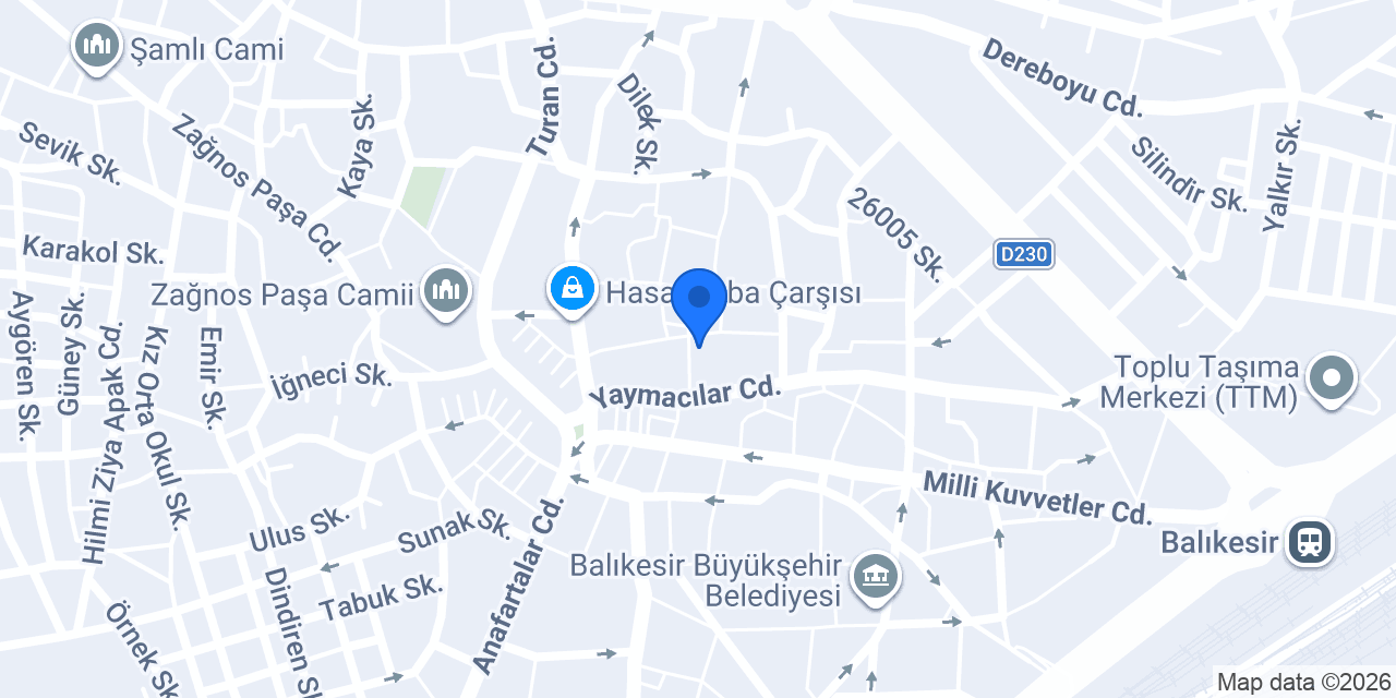 ToysŞAT Oyuncak konumu