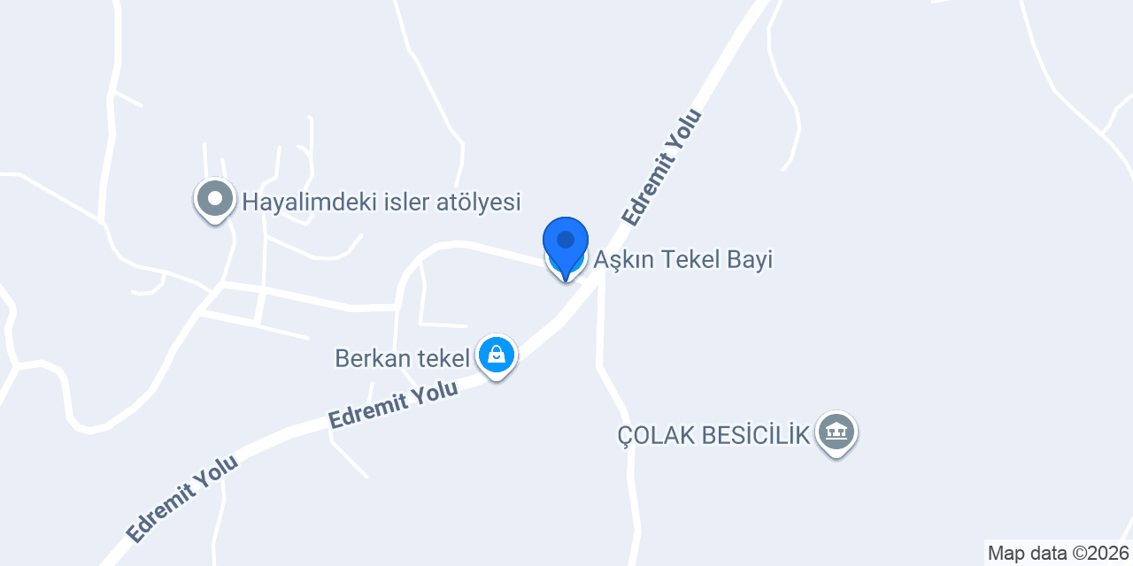 Aşkın Tekel Bayi konumu