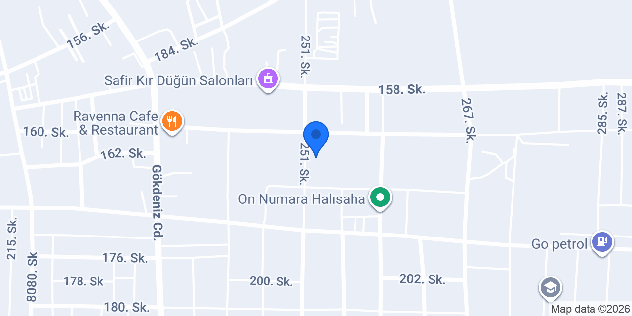 Talşık Yapı konumu