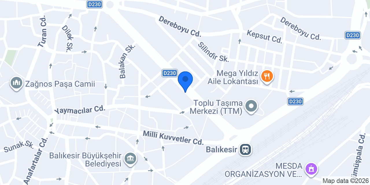 Özel Gül Estetisyen Kursu konumu