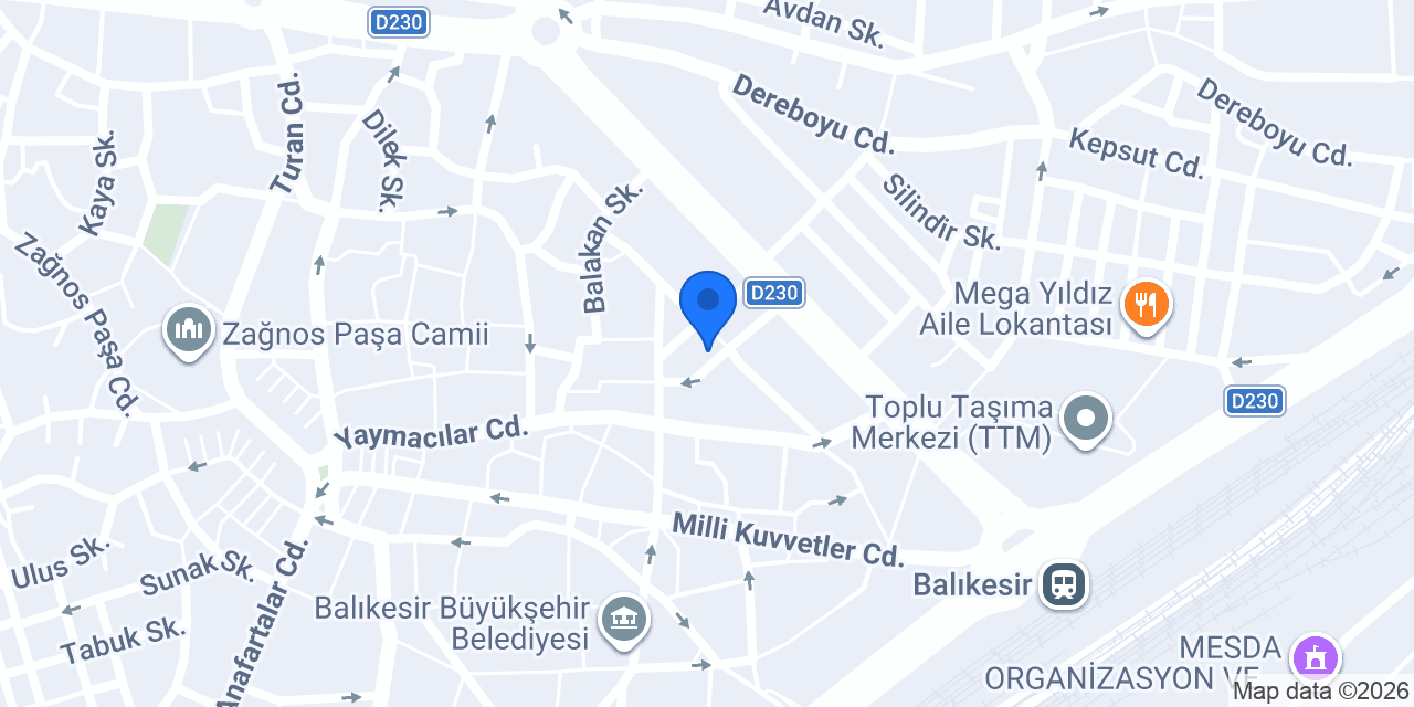 On-Tech Bilişim konumu