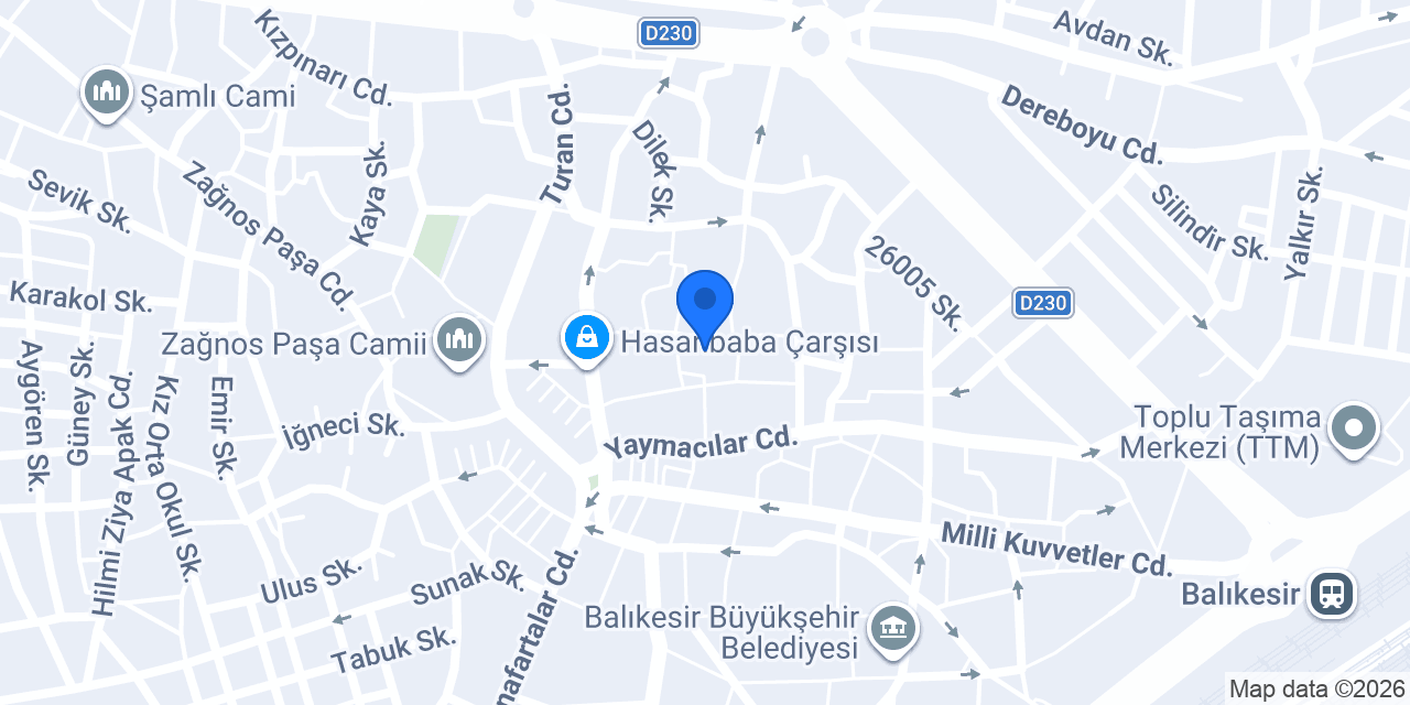 Alişuuri İlkokulu konumu