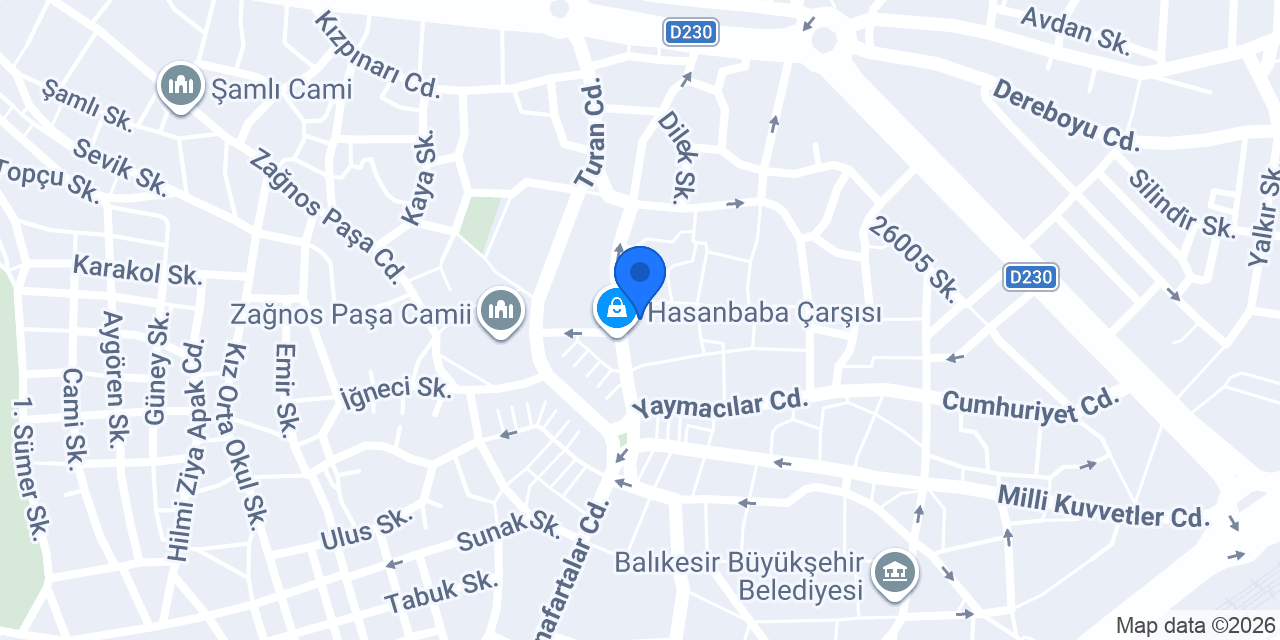 SMMM Tuğba CENK ÖZEREN konumu