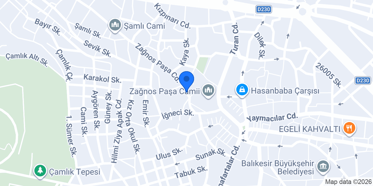 Çilingir Özcan konumu