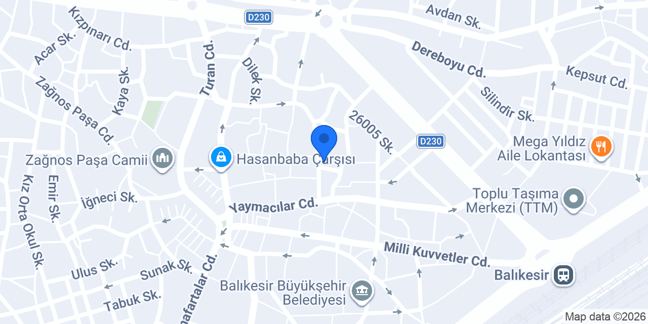 Kurtdereli Mobilya konumu