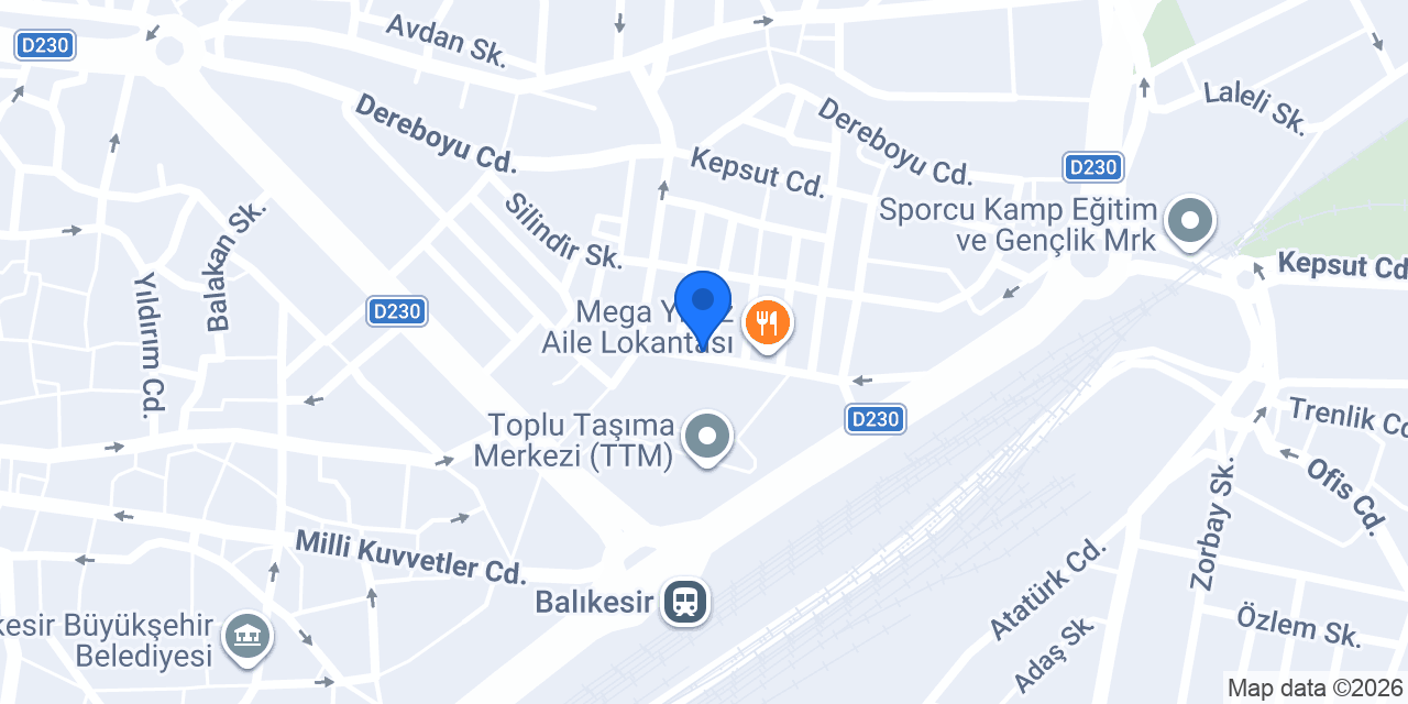 Mahmut Usta Aile Lokantası konumu