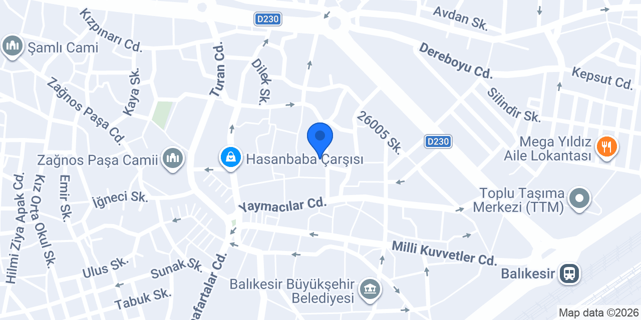 Baymob Mobilya konumu