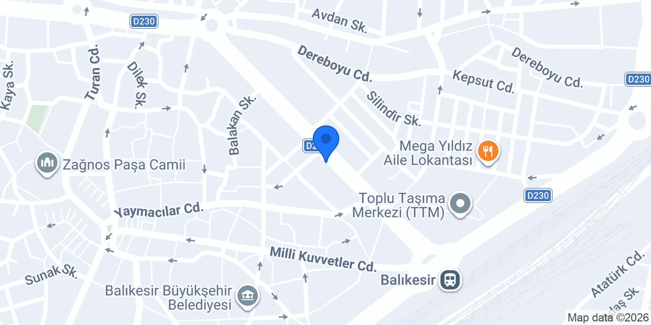ELİT ÇİÇEKÇİLİK BALIKESİR konumu