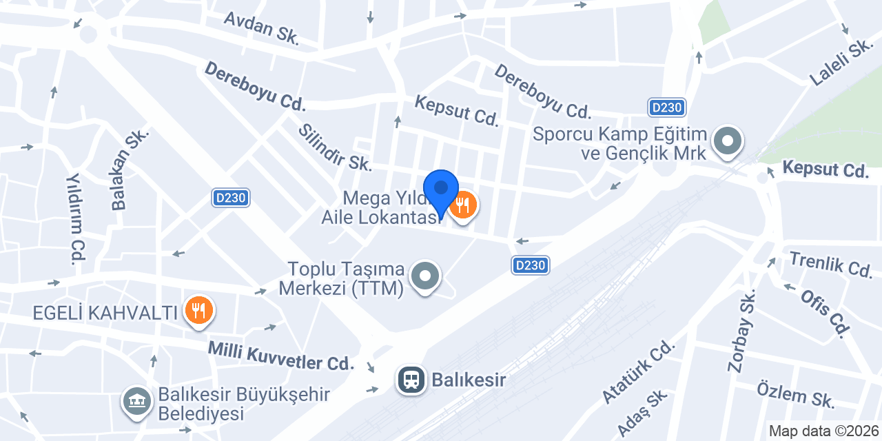 Kebapçı Yüksel konumu